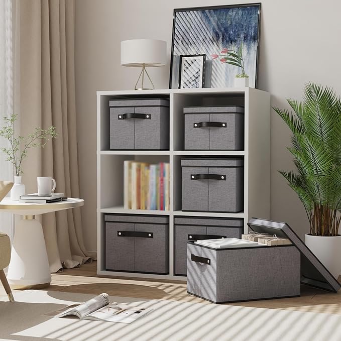 Clothing Storage Bins, Blanket Baskets - Image 2