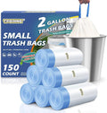 150 Count 2 Gallon Trash Bags Drawstring by TFORING%C2%AE
