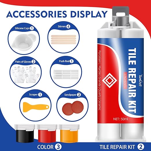 Tile Repair Kit, Ceramic Tile Repair Kit - Image 2