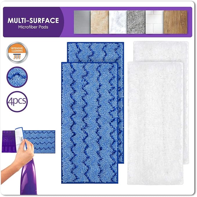 KEEPOW Reusable Mop Pads Compatible - Image 2