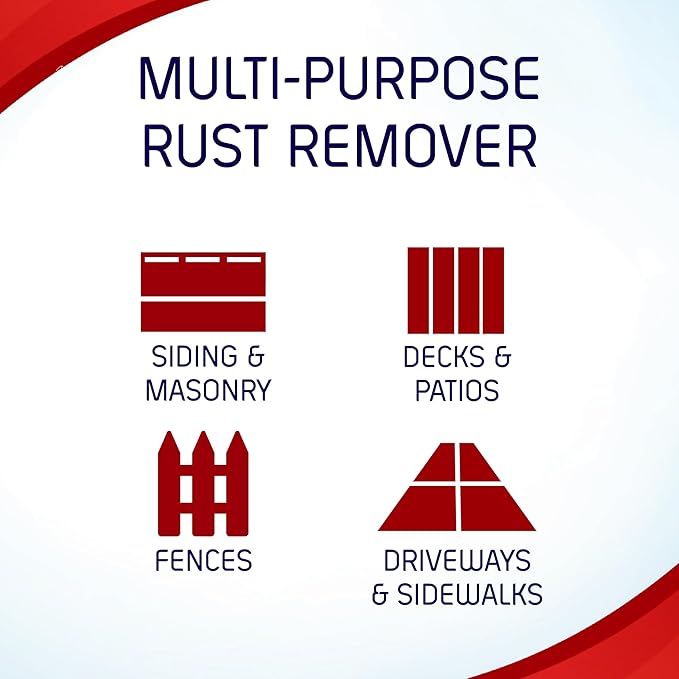 Iron OUT Liquid Rust Stain Remover, Quickly Removes Rust Stains from Concrete - Image 6