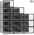 12 Pack XX Large Shoe Organizer Storage Boxes by SecretSpace