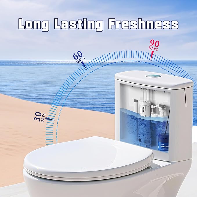Toilet Bowl Cleaner, Automatic Long Lasting Continuous Toilet Bowl Cleaners - Image 3