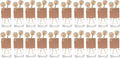 20 Pack, 8ml Clear Glass Car Air Freshener Perfume Clip Diffuser, Empty by Furnido