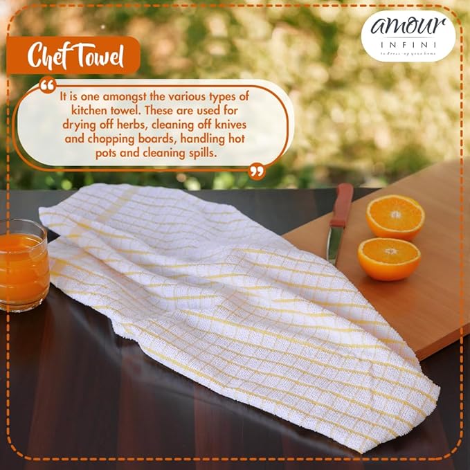 AMOUR INFINI Kitchen Towels Set of 4 - Image 6