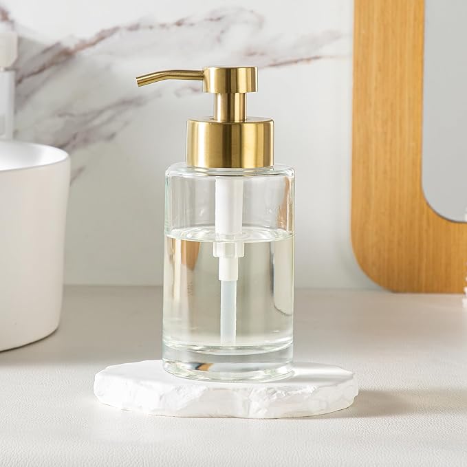 Enra Thick Glass Soap Dispenser - Image 5