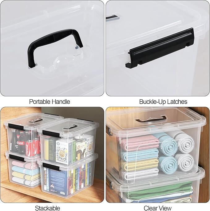 18 Quart Plastic Storage Bins - Image 3