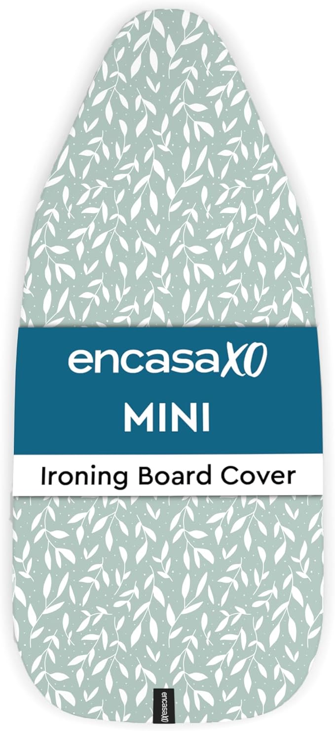 Encasa XO Ironing Board Cover and Pad 28"x12" by EncasaXO