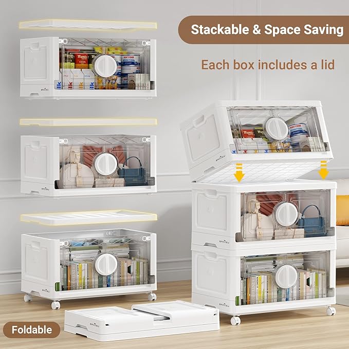 BROVIEW 360Qt Lockable Stackable Storage Bins - Image 9