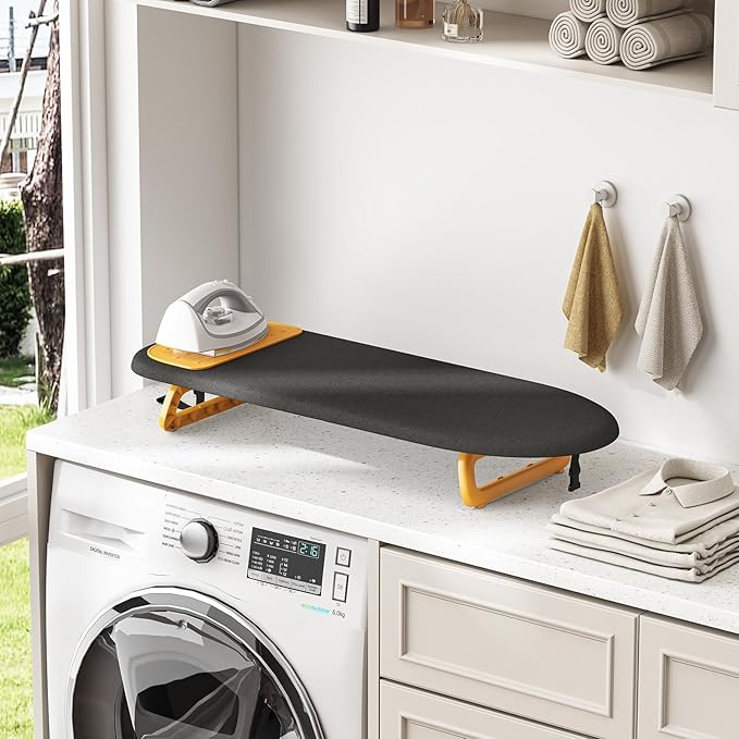 KINGBOARD Tabletop Ironing Board, Small Ironing Board - Image 7