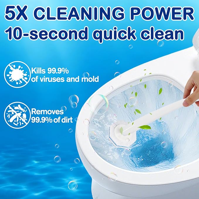 50 Count Disposable Toilet Wand Refills - Image 2