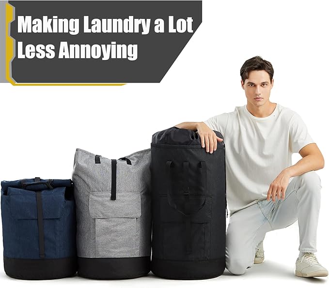 Laundry Bag for College, 115L Backpack Extra Large Heavy Duty, Gifts College - Image 6
