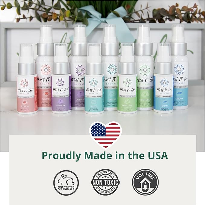 Mist N' Go Omaze Travel Toilet Spray Odor Eliminator - Image 6