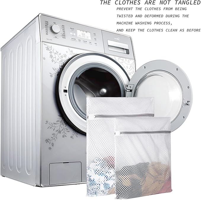 5Pcs Durable Honeycomb Mesh Laundry Bags - Image 6