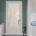 NICETOWN Natural Linen French Door Curtains Privacy Light Reducing Curtain by NICETOWN
