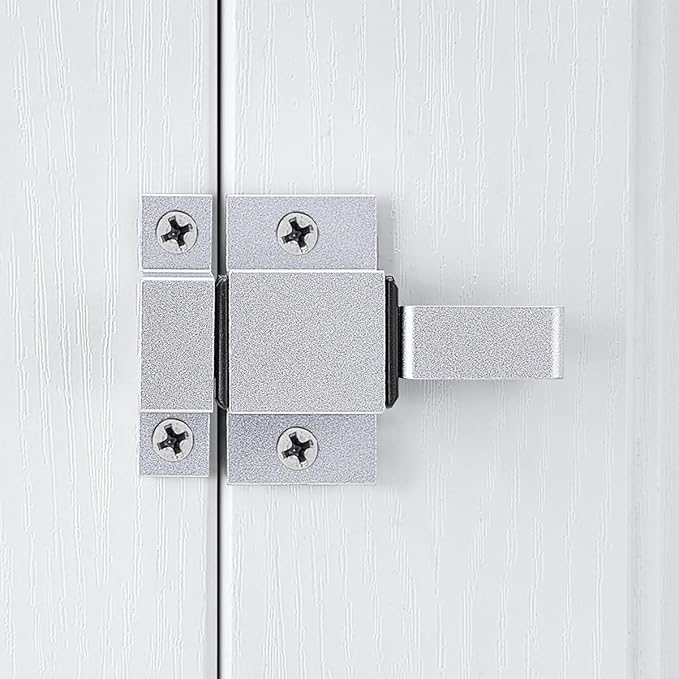 2 Packs Self-Closing Gate Latches, Aluminum Alloy Security Latch - Image 4