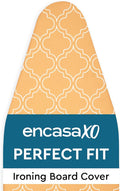 Encasa XO Ironing Board Cover and Pad 49"x18" by EncasaXO