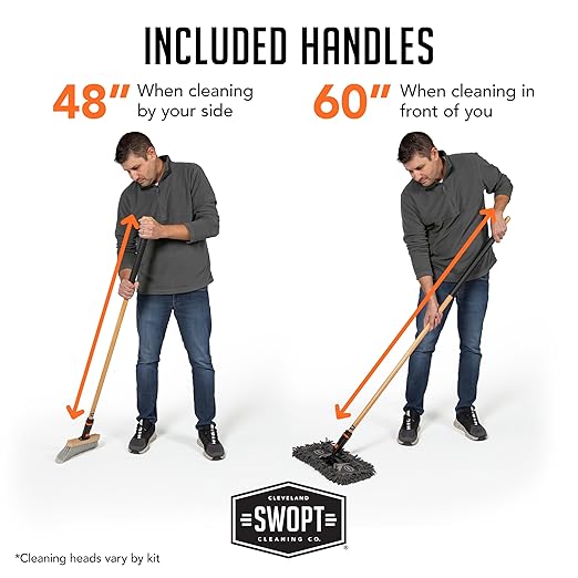 SWOPT 7-Piece Ultimate Indoor Kit — Includes 48” and 60” Wooden Handles - Image 8