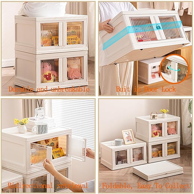 3 Tier Plastic Storage Bins - Image 5
