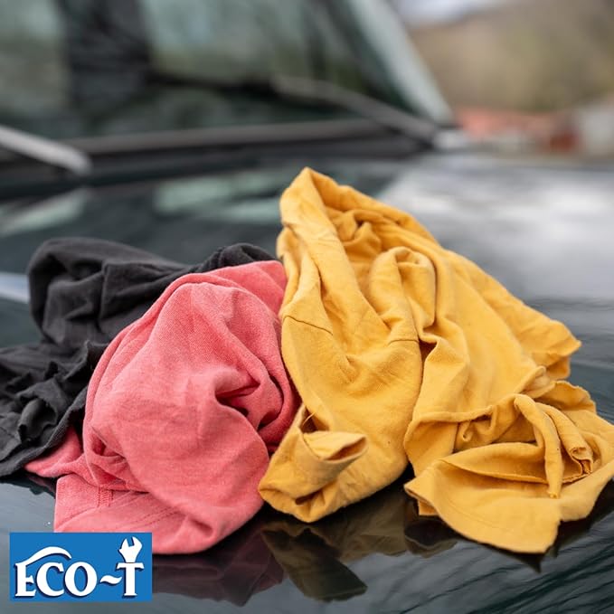 25 Lb Box Eco-T Mechanic Shop Rags - Image 6