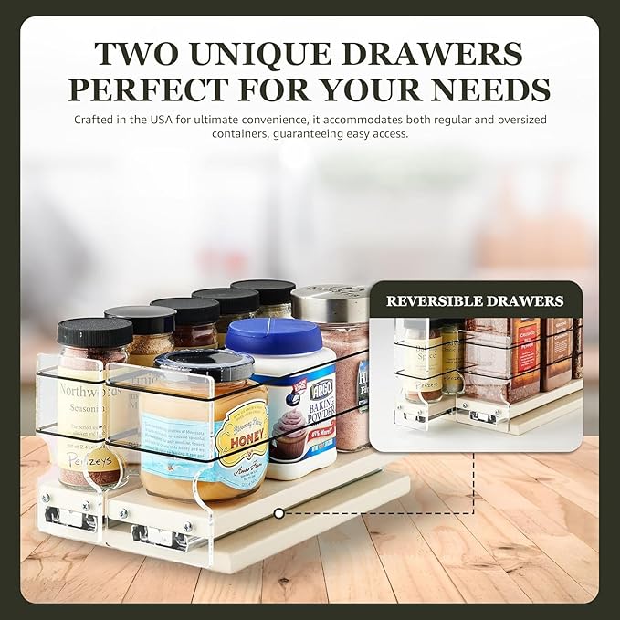 Vertical Spice Combo Spice Rack Drawer - Image 8