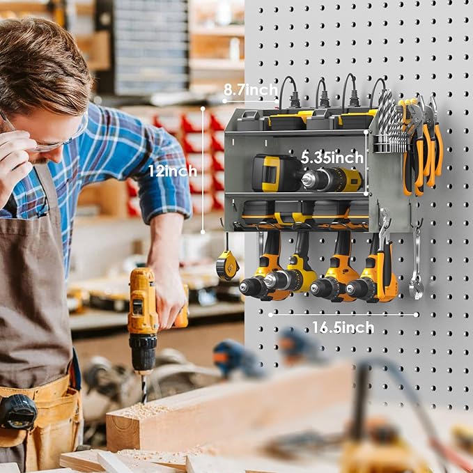 CCCEI Set Power Tool Organizer Wall Mount - Image 5