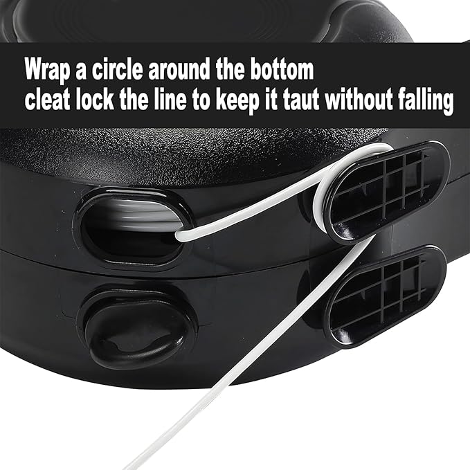 Retractable Double Clothesline – 49 ft x 2 Heavy Duty Clothes Line - Image 8