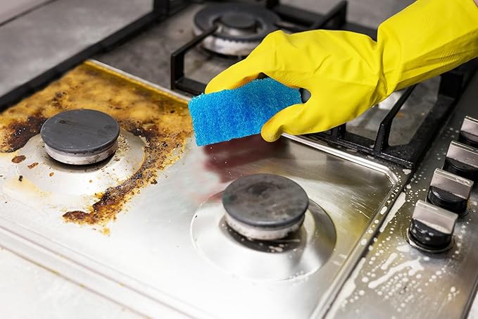 Used by Humans™ High-Performance Dish Sponge Set – Scratch-Free Scrubber - Image 3