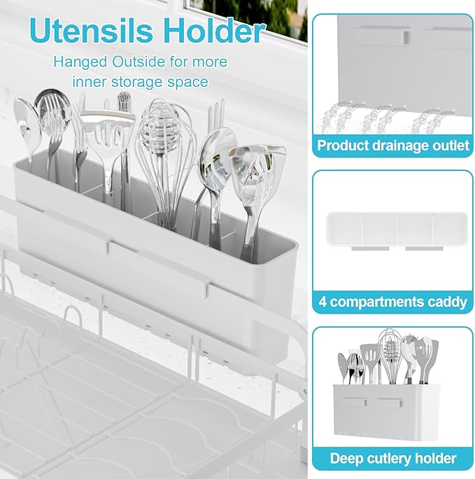 Dish Drying Rack for Kitchen Counter - Image 5