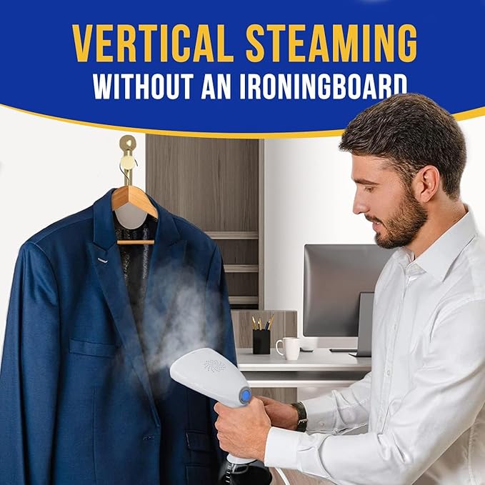 Steamer for Clothes 1350W, Clothes Steamer for Home, Upgraded 400ML Large - Image 4