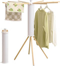 Clothes Drying Rack 4 Legs, Laundry Hanger Dryer Rack, Portable Drying Rack by RFOUO