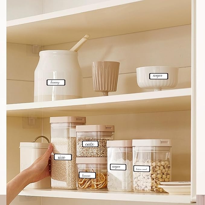 STARLIBOO Color-Coding Removable Labels, Rectangular 1 x 3"" Freezer Labels - Image 6