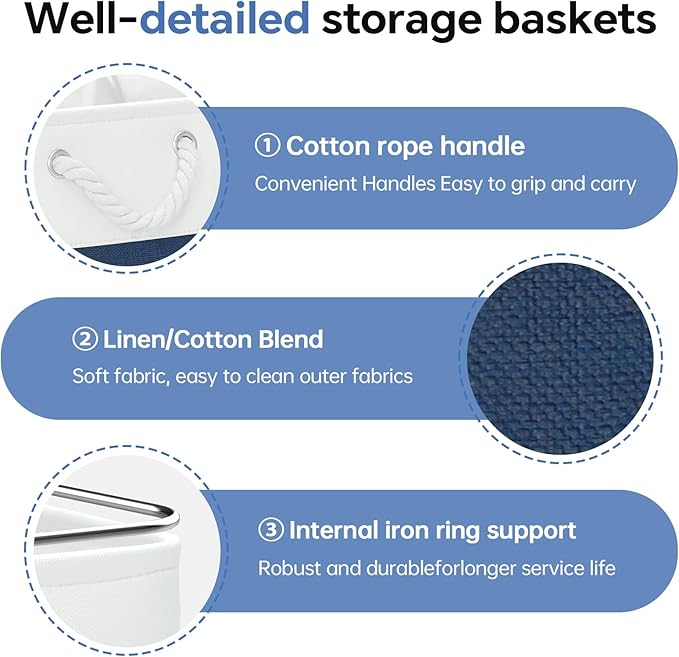 13x13 Inch Cube Storage Bins - Image 7