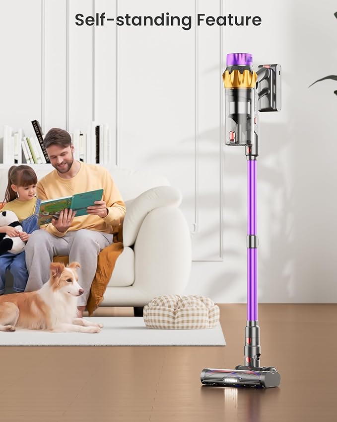 Cordless Vacuum Cleaner, 580W 48KPA 70 Mins Vacuum Cleaners - Image 5