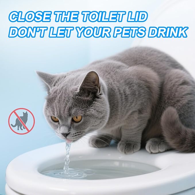 KIISIISO Toilet Bowl Cleaner Tablets 80 PACK, Automatic Bleach Toilet Tank - Image 7