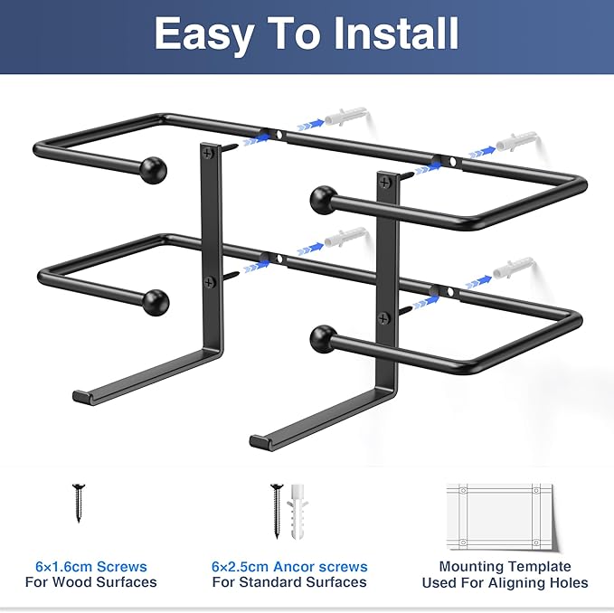 Glove Box Dispenser Wall Mount: Black Glove Holder Organizer - Image 4