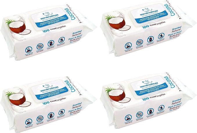 Best Pet Supplies Pet Grooming Wipes by BestPetSuppliesLLC