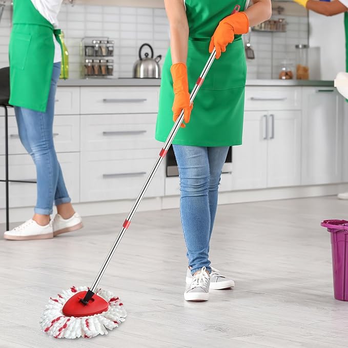 Spin Mop Replacement Head, Handle Compatible - Image 7
