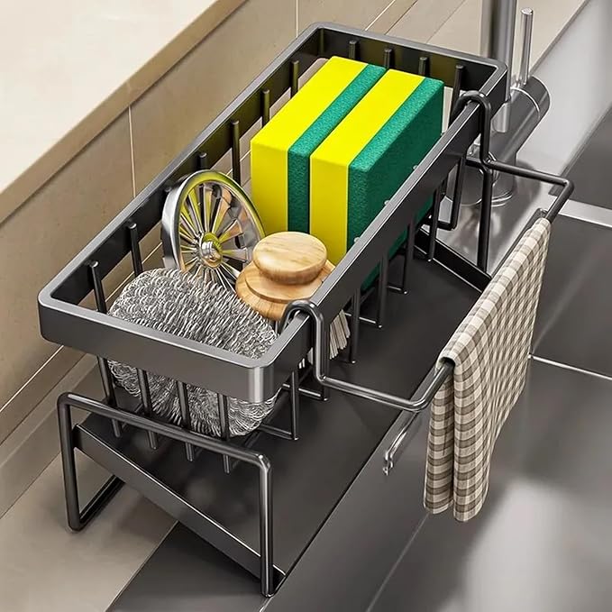 Sponge Holder for Kitchen Sink, Sink Caddy - Image 8