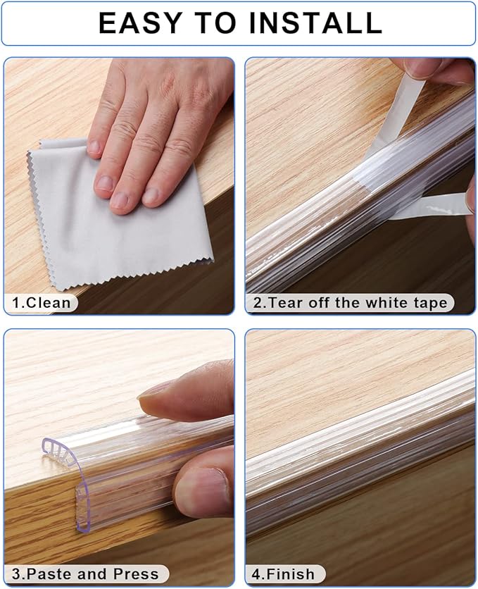 Baby Proofing, 32.8ft Silicone Soft Corner Protectors - Image 4