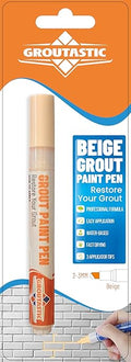 Grout Pen Light Beige – Tile Grout Colorant & Sealer Pen by Groutastic