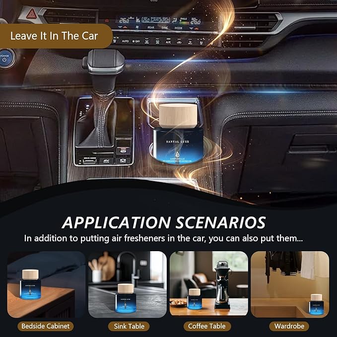 Car Air Freshener for Men & Women – Long-Lasting Spicy Sandalwood Essential Oil - Image 7