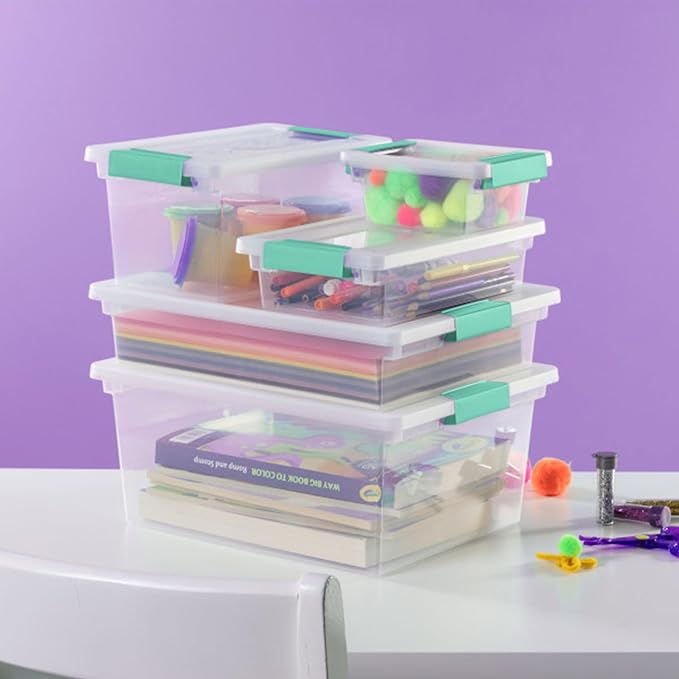 Sterilite 6-Pack Clip Box, Supplies and Office Items - Image 4