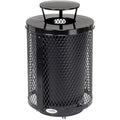 Global Industrial Outdoor Diamond Steel Trash Can by GlobalIndustrial