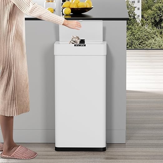 TLSUNNY 21.1 Gallon Motion Sensor Trash Can, Touchless Automatic Garbage Can - Image 7