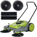 41" Industrial Walk-Behind Hand Push Floor Sweeper | Commercial 55L Large by Unknown