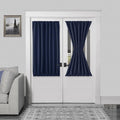 DWCN French Door Curtains – Rod Pocket Thermal Blackout Curtain by DWCN