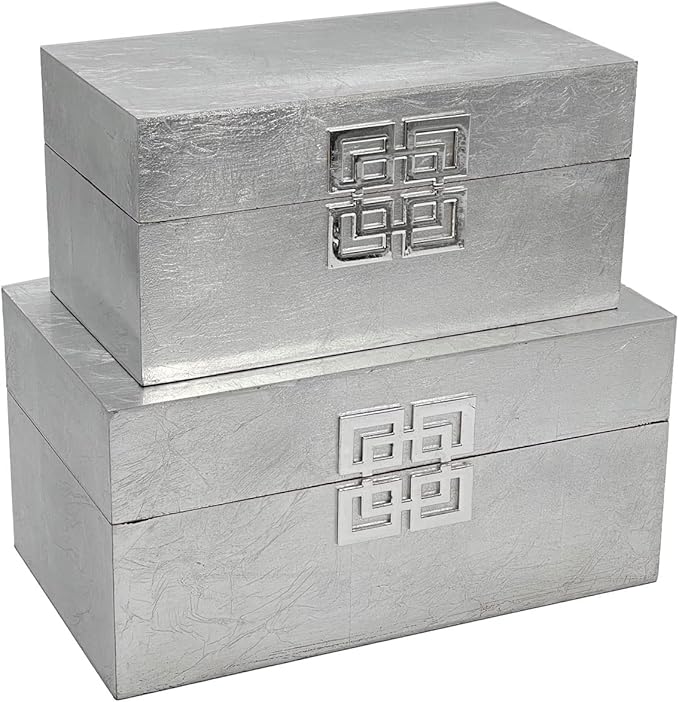 Galt International Storage Box Set Decorative Storage Box w/Hinged Lid Classic - Image 3