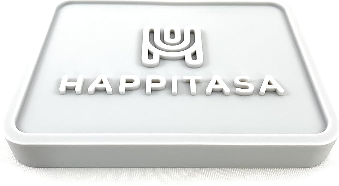 Happitasa Silicone Soap Dish Tray and Sponge Holder - Image 8