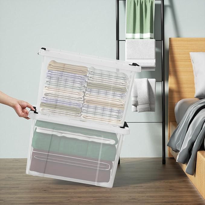 35 Quart Latching Storage Box - Image 6